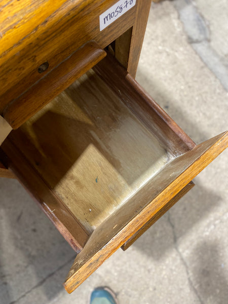 Vintage Oak Knee Hole Abbess Desk