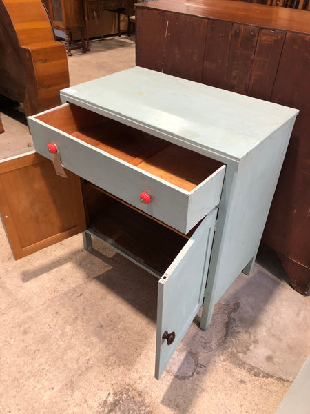 Upcycled Blue Cupboard
