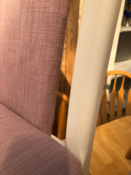 GHC - Cotswold Style Pair of Purple Dining Chairs