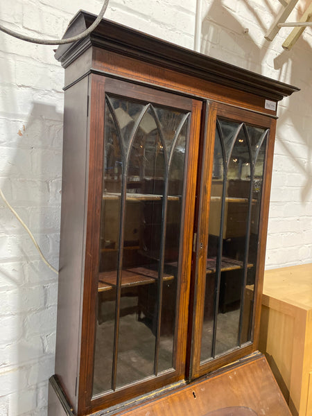 Tall Bureau Display Cabinet