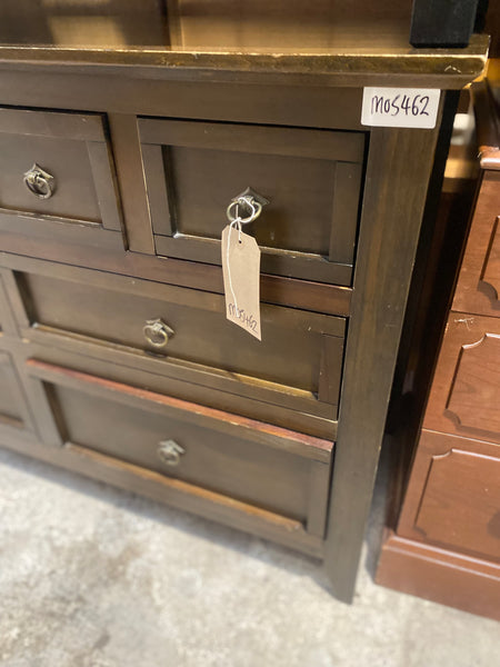 Dark Wooden Compact Sideboard