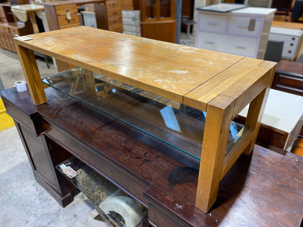 Large Oak Coffee Table