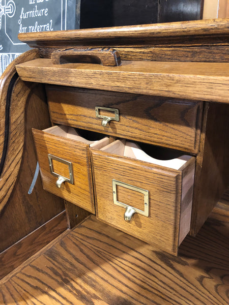 Solid Wood Bureau Computer Desk