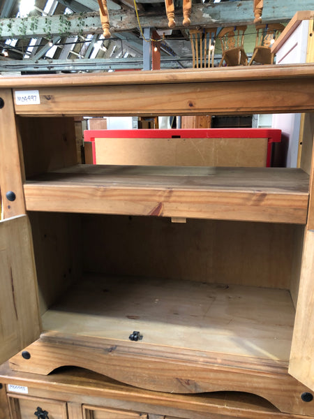 Pine Cupboard TV stand