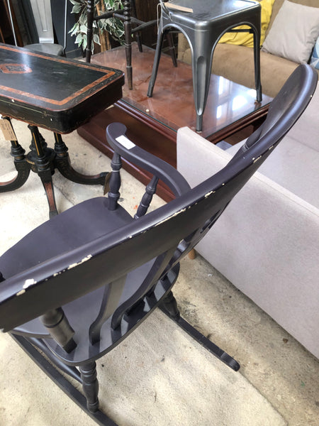 Purple Rocking Chair