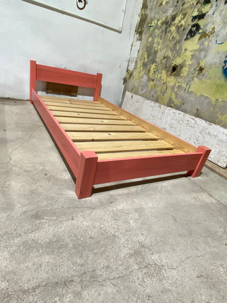 Pink Child’s Low Bed