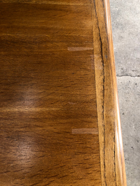 GHC - Vintage Oak 2 Drawer Teachers Desk