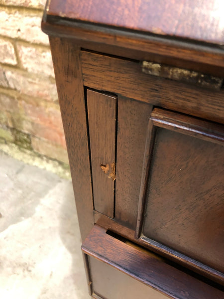Vintage 4 Drawer Bureau