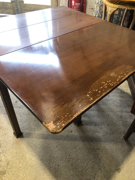 Antique Oak Flip Top Table - GHC