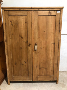 Rustic Pine Double Wardrobe