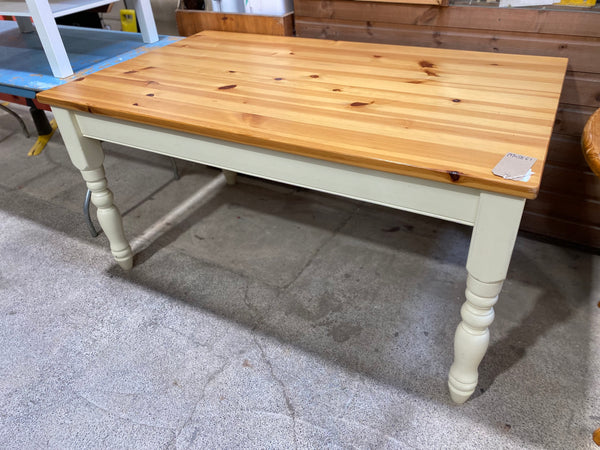 Pine Farmhouse Kitchen Table