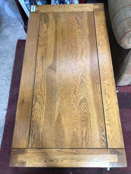 Solid Oak Coffee Table