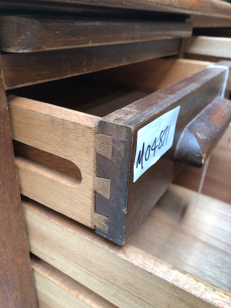 Vintage Pedestal Teachers Desk