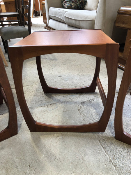 Mid Century Teak Sunelm Nest of Tables