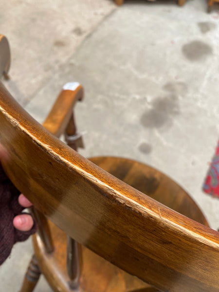 Antique Fireside Elbow Chair