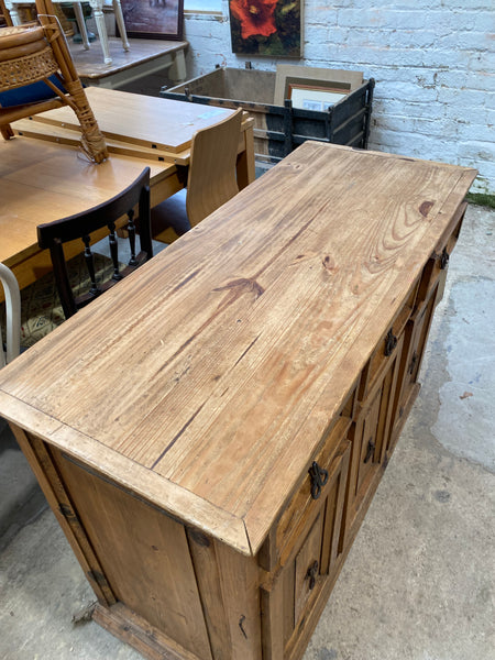 Mexican Style Pine Sideboard