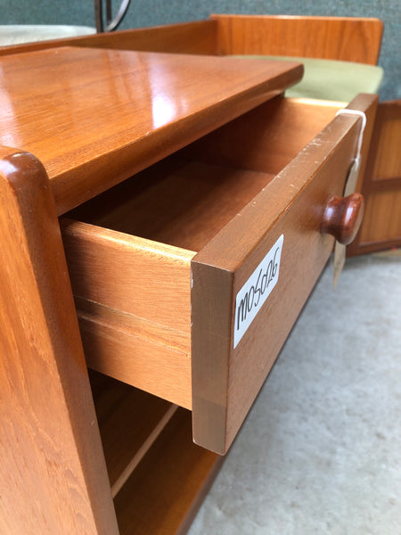 Mid Century Nathan Teak Telephone Seat