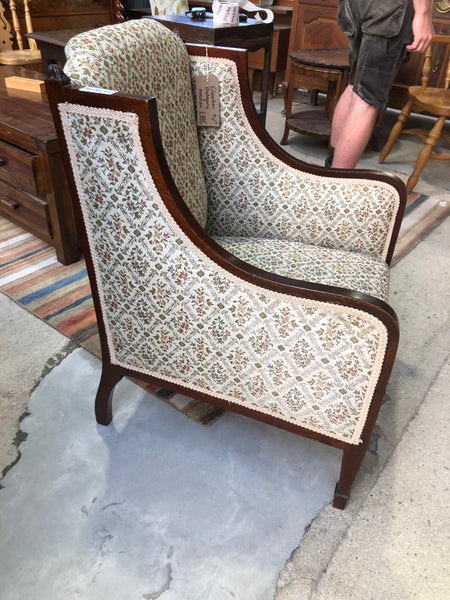 Edwardian Mahogany Armchair