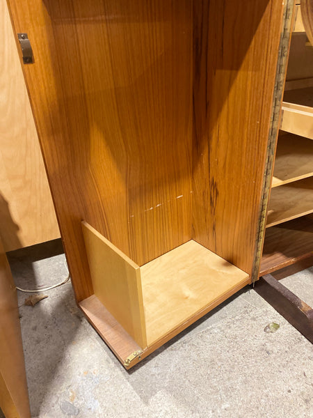 Mid Century Teak Magic Box Desk