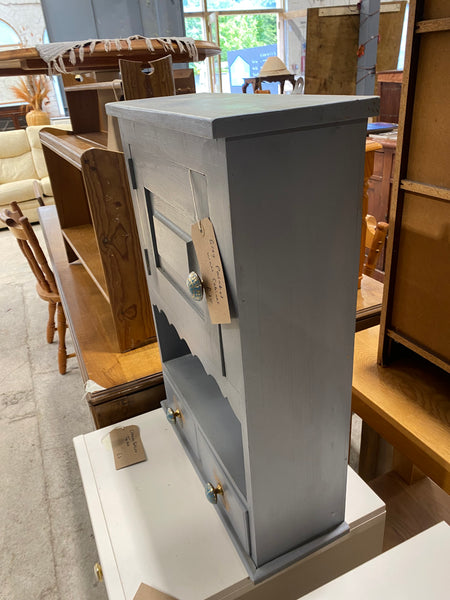 Grey Painted Wall Cabinet
