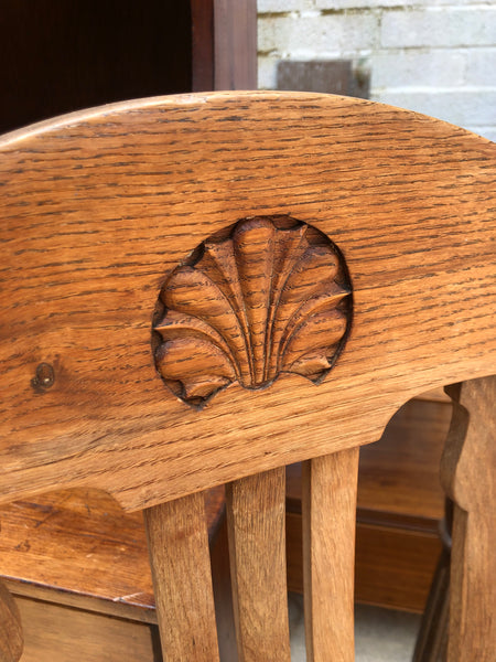 Vintage Oak Carver Chair - GHC