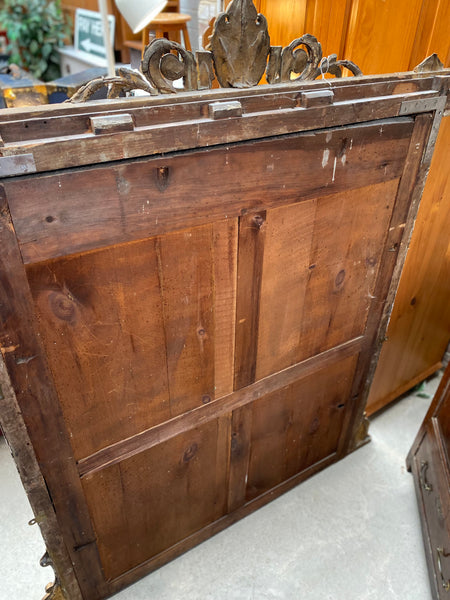 Large Gilt Framed Over Mantle Mirror
