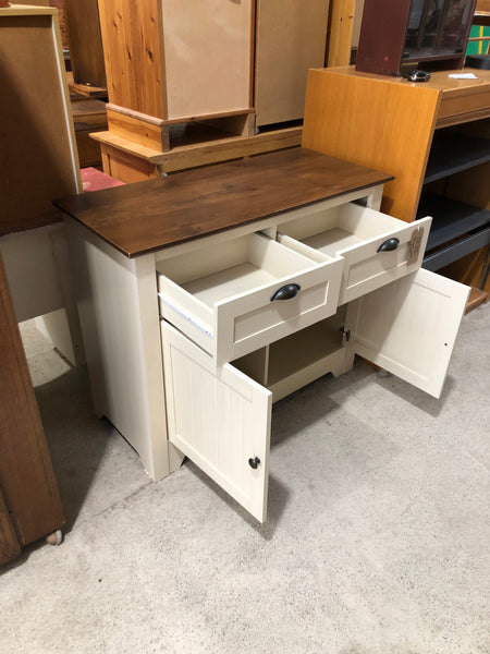 Sideboard with Cream Painted Doors