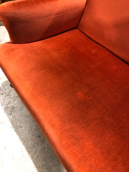 Antique French Style Upholstered 2 Seater Sofa