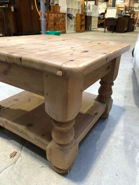 Solid Pine Coffee Table