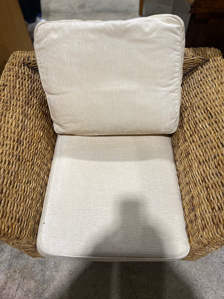 Pair of Wicker Armchairs