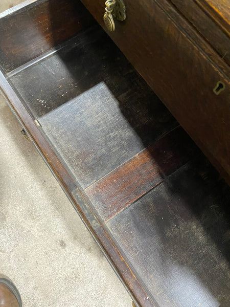 Vintage Oak Bureau Bookcase