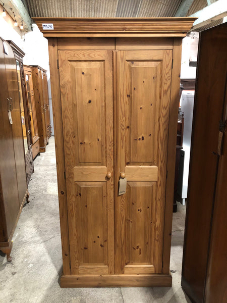 Rustic Solid Pine Wardrobe