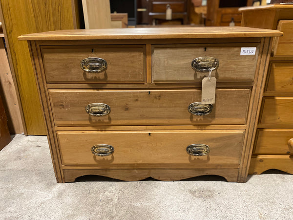 Vintage Chest of 2 over 2 Drawers