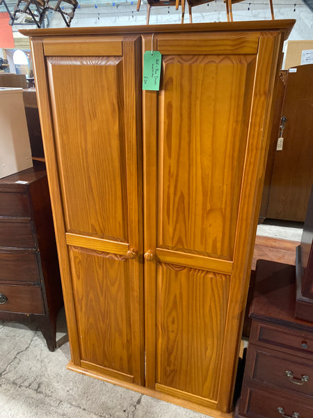Pine Double Wardrobe