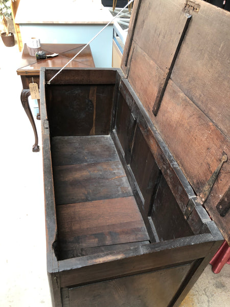 Antique Oak Mule Chest