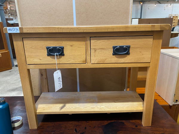 GHC - Oak Console Table with Drawers