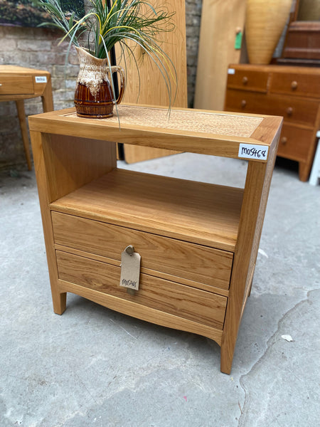 Charles Orchard Large Rattan Bedside Table