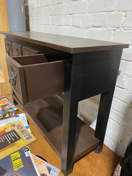 Console Table with Four Drawers