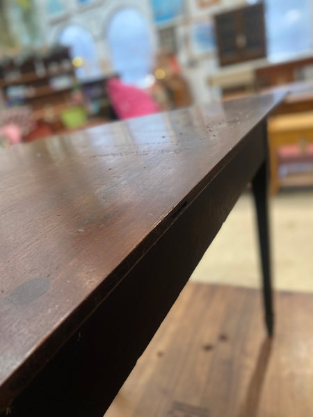 GHC - Mahogany Demi Lune Console Table