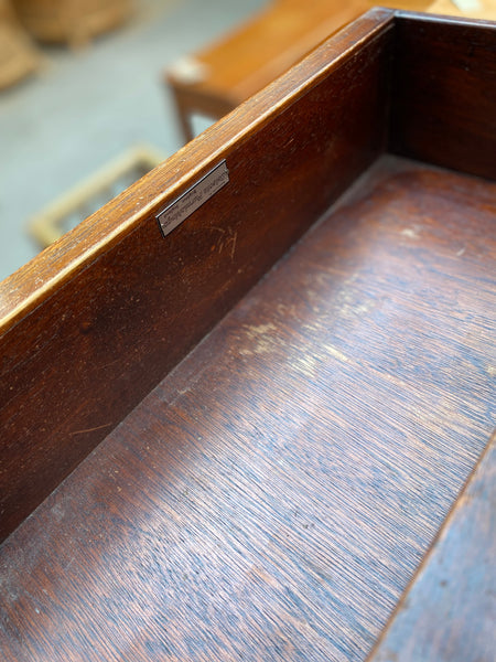 GHC - Mahogany Military Campaign Style Side Table