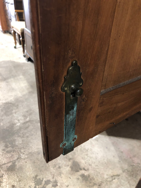 19th Century Mahogany Linen Cupboard