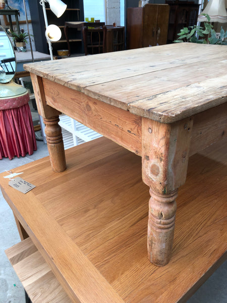 Rustic Pine Coffee Table