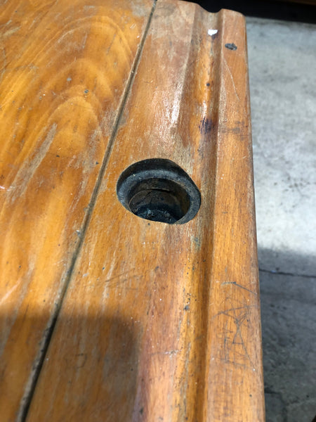 GHC - Vintage Double School Desk