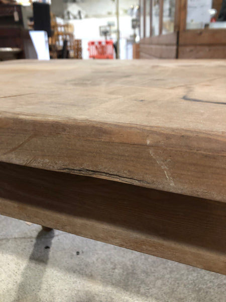 GHC - Rustic Solid Pine Farmhouse Kitchen Table