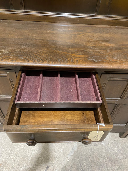 Old Colonial Ercol Dark Elm Welsh Dresser