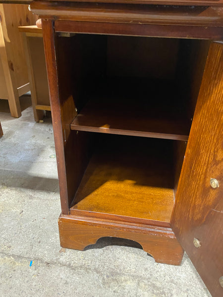 Leather Topped Captain’s Desk