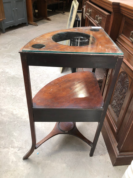 Antique Mahogany Washstand