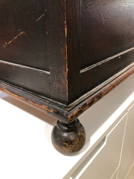 Vintage Solid Wood Blanket Chest