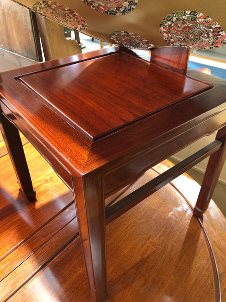 GHC - Oriental Carved Detail Extending Dining Table & 8 Chairs