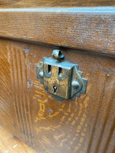 Vintage Metal Trunk
